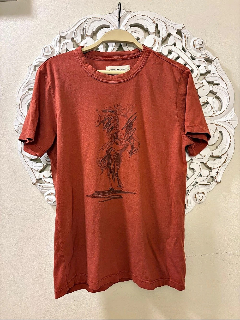 Imogene + Willie the cowboy austin tee Graphic Tee XXS great condition
